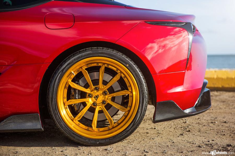 Детали экстерьера Lexus LC500 on Avant Garde Wheels (SR7) 2018 года  (фото 4 из 5)